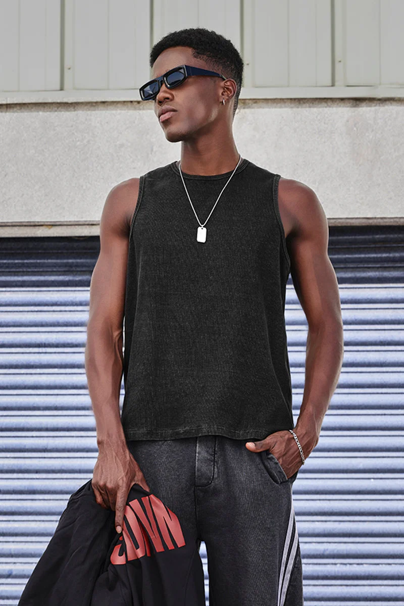 سنيتش GRIND Acid Washed Tank Top